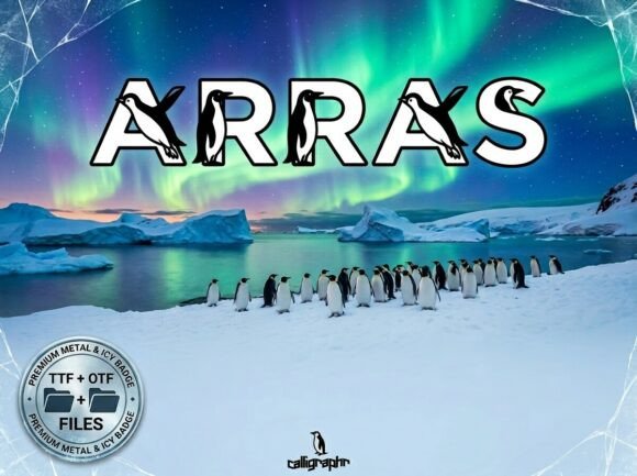 Arras: A Playful Typeface for Modern Editorial Design