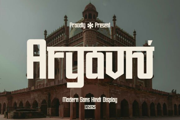 Aryavni: The Bold Display Font That Elevates Handmade Brands