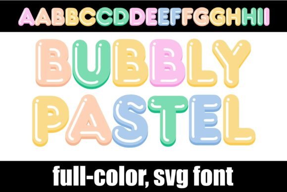 Bubbly Pastel: A Premium Display Typeface for Modern Editorial Design