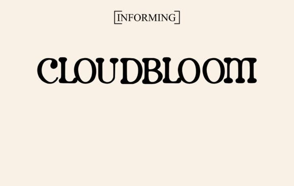Cloudbloom: The Premium Display Font for Modern Web Design