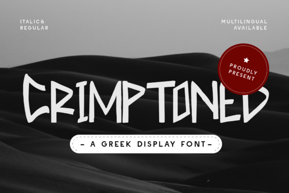 Crimptoned: The Display Typeface That Elevates Your Brand Identity