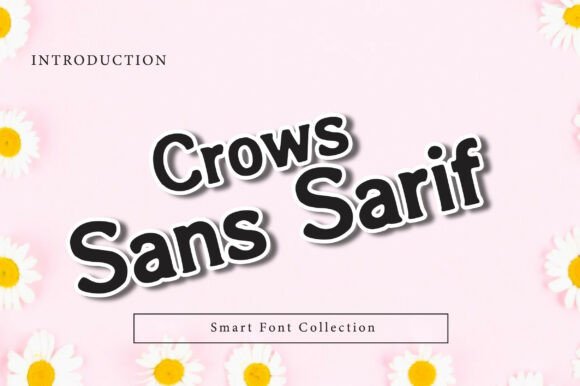 Crows Sans Sarif: The Modern Typeface for Handmade Product Design