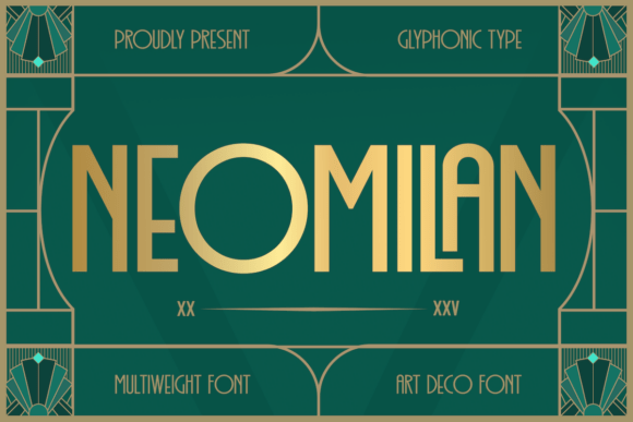Discover Gc Neomilan – A Modern Art Deco Typeface for Branding