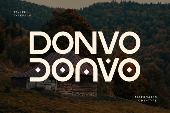 Donvo: The Medieval Sans Serif Font for Scroll-Stopping Campaigns