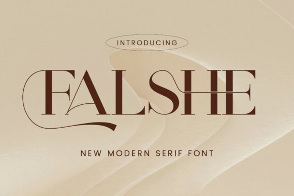 Falshe Font for Modern Web Design