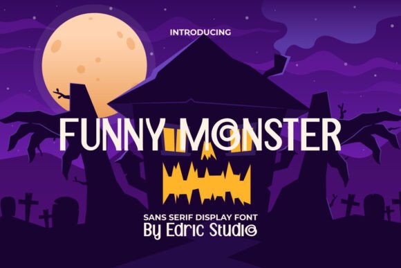 Funny Monster: The Playful Display Font That Transforms Digital Branding