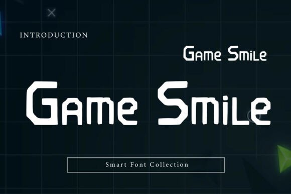 Game Smile: A Futuristic Font for Modern Editorial Design