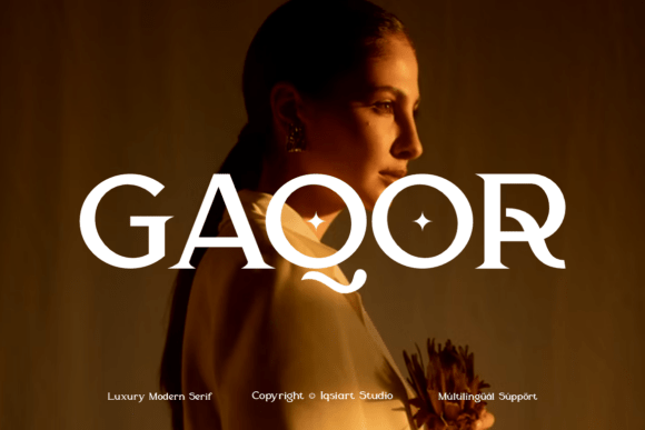 Gaqor: The Premium Serif Font for Elevated Brand Identity