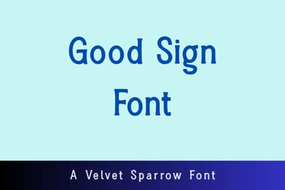 Good Sign: A Friendly Serif Font for Bold Branding