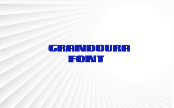 Grandoura: The Display Typeface That Elevates Editorial Design