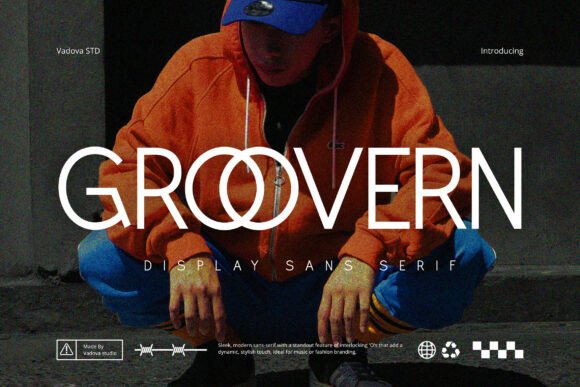 Groovern: The Modern Sans Serif Typeface for Bold Digital Brands