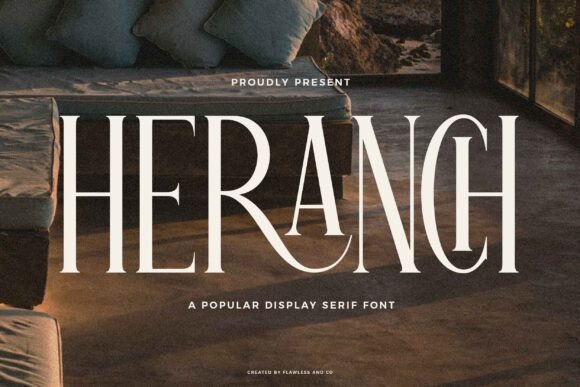 Heranch: A Graceful Serif Font for Elegant Brand Identity