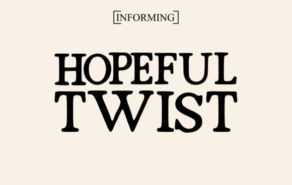 Hopeful Twist: A Display Font That Elevates Brand Identity