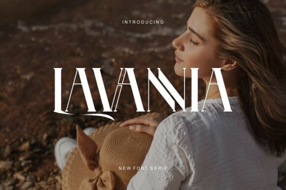 Lavannia: A Modern Serif Font for Bold Digital Branding