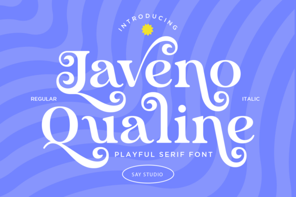 Laveno Qualine: The Playful Serif Font for Authentic Branding