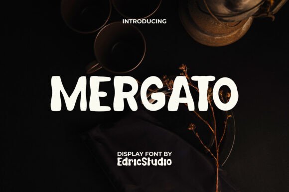 Mergato: The Playful Display Typeface for Modern Branding