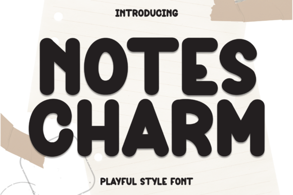 Notes Charm: The Perfect Display Typeface for Modern Web Design