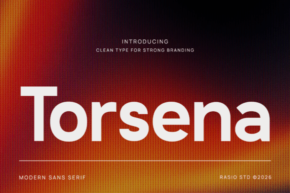 Torsena: The Premium Sans Serif Font for High-Impact Campaigns