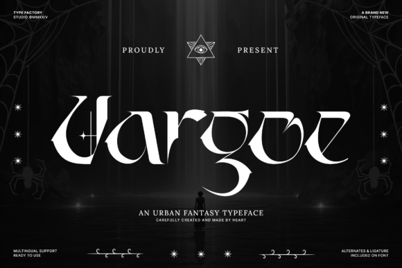 Vargoe: A Stylish Serif Font for Craft Projects