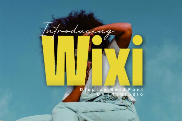 Wixi: The Bold Typeface That Makes Your Campaigns Unmissable